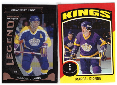 2 x Legenda MARCEL DIONNE Los Angeles Kings