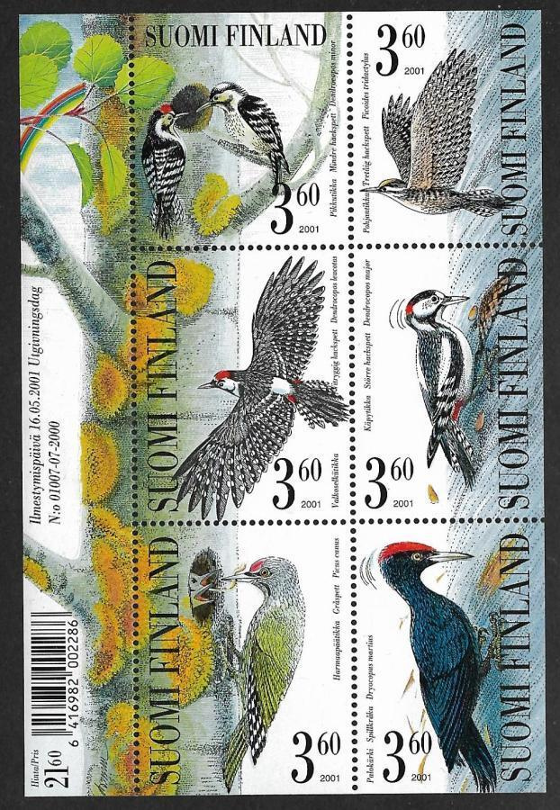 Tikkalintuja 2001 (LAPE 1563-1568 ; BL28) **