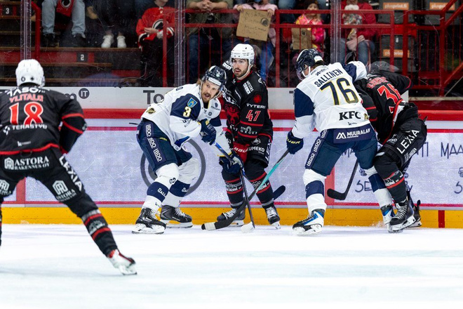 Pinard Karhu pelipaita Porin Ässät Game Worn