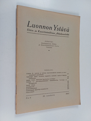 Luonnon ystävä 6/1931