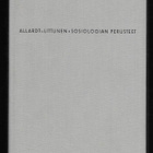 Allardt, Erik : Sosiologian perusteet - pikkukuva 1