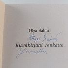Olga Salmi : Kuvakirjani renkaita (signeerattu, tekijän o... - pikkukuva 2