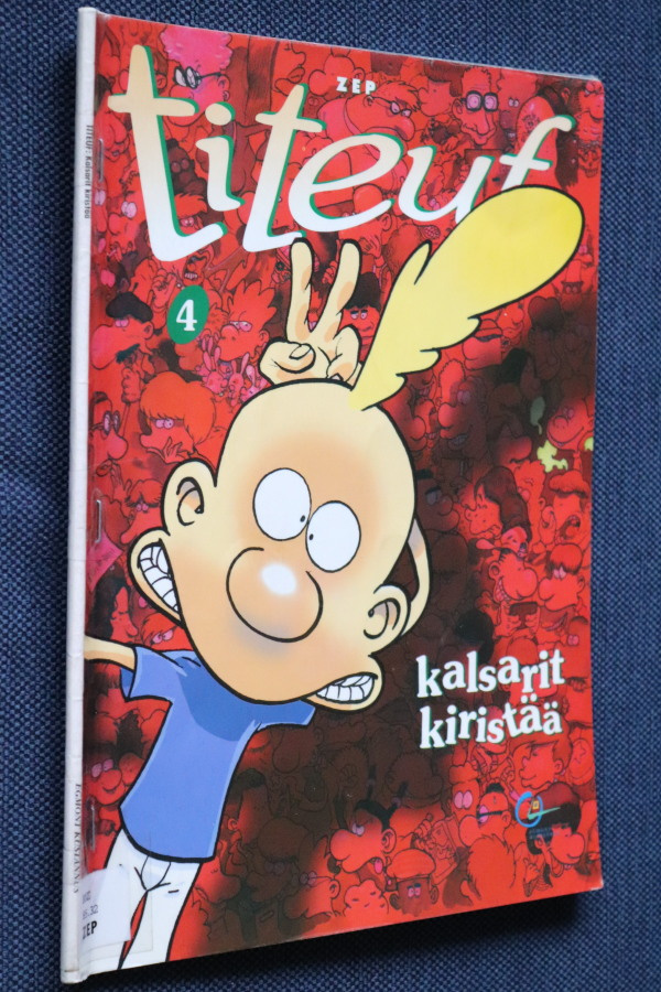Zep : Titeuf 4 Kalsarit kiristää ( 1.p. 2003 k.po )