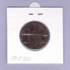Iso-Britania ½ Penny v.1890 KM#754 - pikkukuva 2