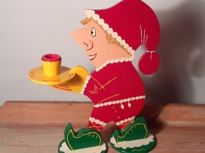 Tonttu kynttilänjalka