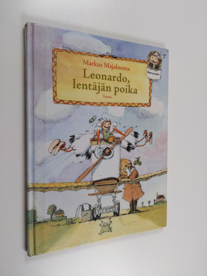 Markus Majaluoma : Leonardo, lentäjän poika