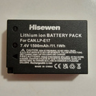 LP-E17 1500 mAh akku Canon-kameraan - pikkukuva 1