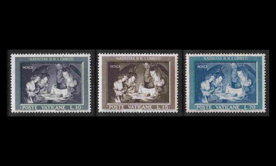 Vatikaani 357-9 ** Joulu (1960)