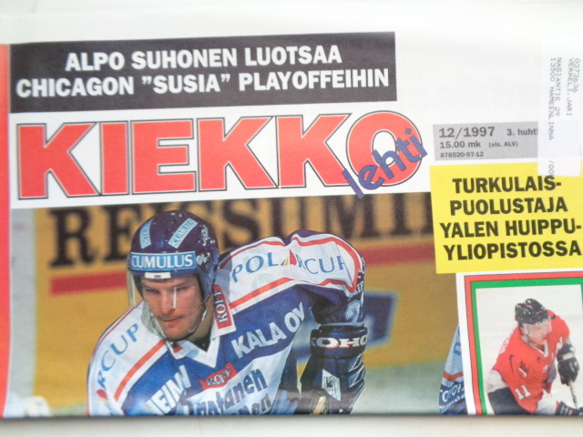 Kiekkolehti Nro 12/1997 (14.1)