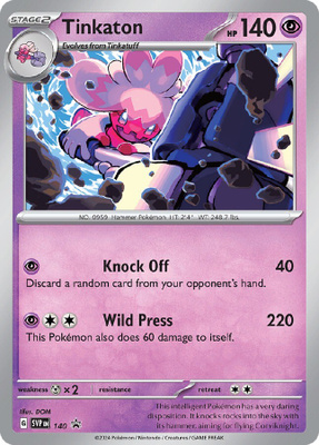 Tinkaton SVP 140 - Black Star Promo - NM/M