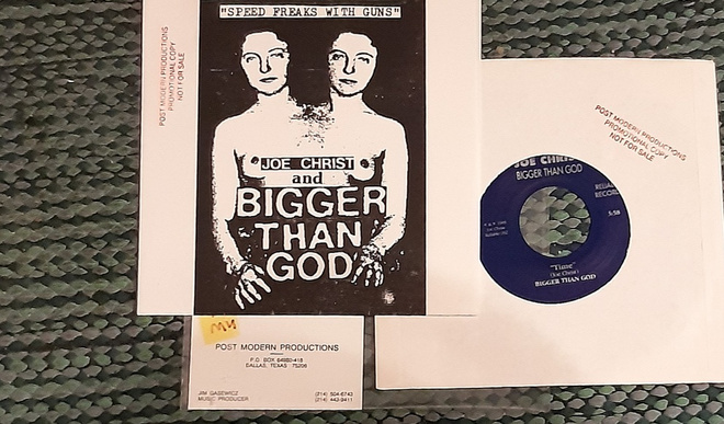 Joe Christ And Bigger Than God – Speed Freaks With Guns 7"