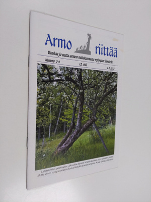 Armo riittää 3-4/2015 : Vanhaa ja uutta armon valtakunnas...