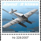 Åland 2007  Postilento 2. lk  välilöpari numero ** LaPe 276 - pikkukuva 1