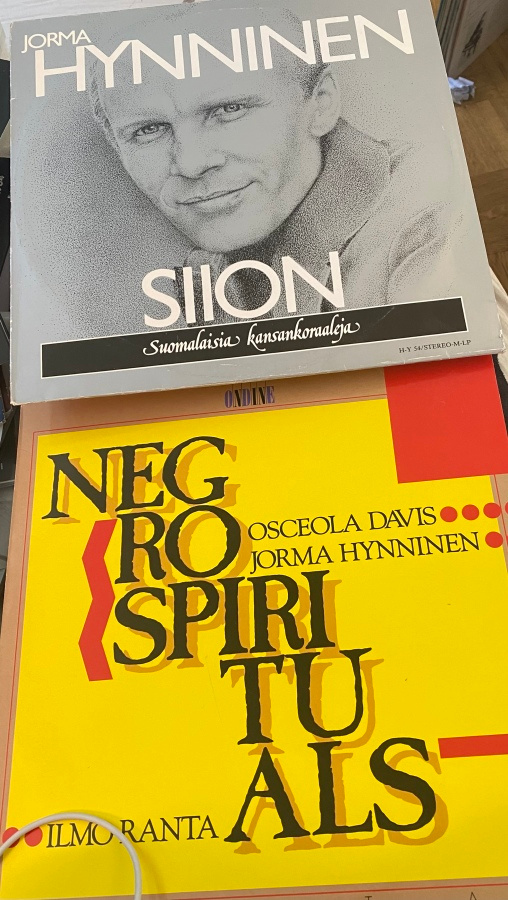 Jorma Hynninen x 2 LP - Siion & Negro Spirituals