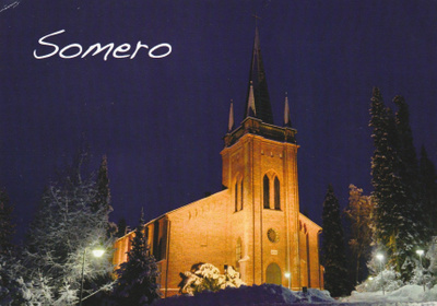 KIRKKOKORTTI - SOMERON KIRKKO - 3