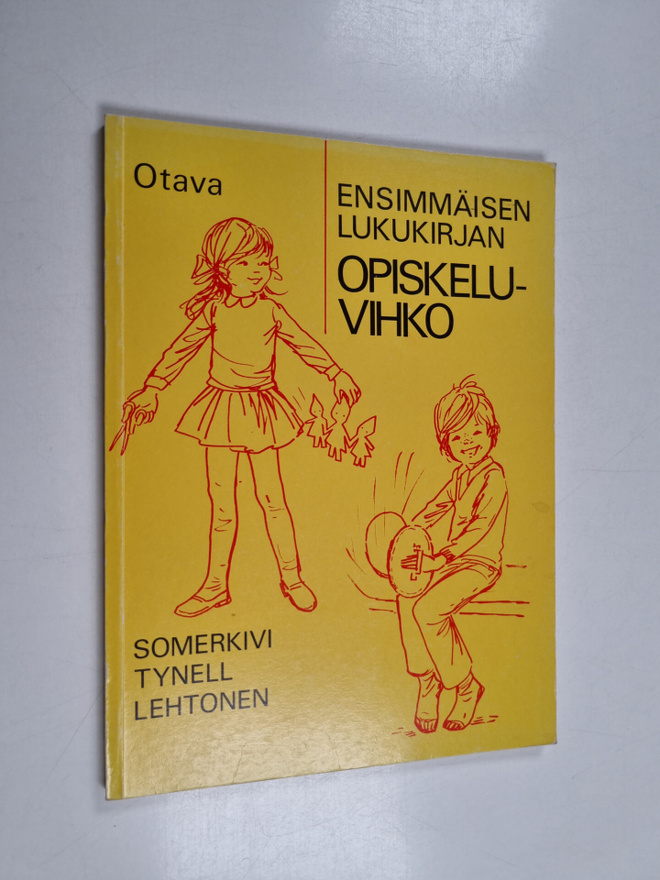 Urho Somerkivi : Ensimmäisen lukukirjan opiskeluvihko