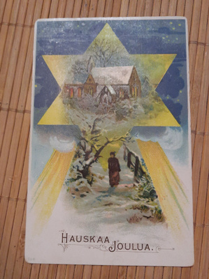 Carte Postale, kirkko tähden sisässä, nyrkkiposti