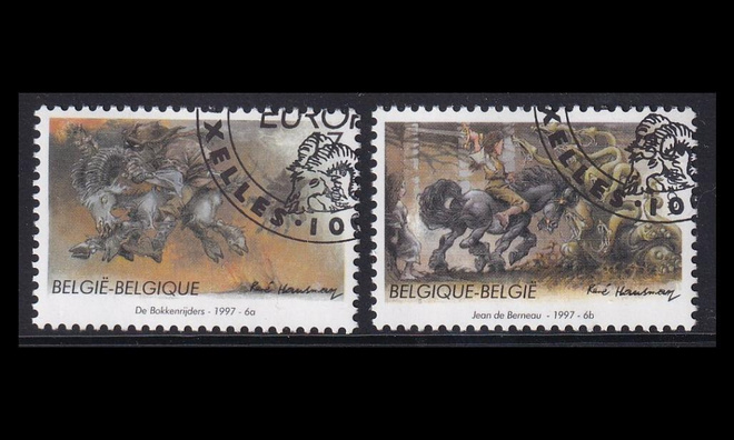 Belgia 2745-6 o Europa sadut ja legendat (1997)
