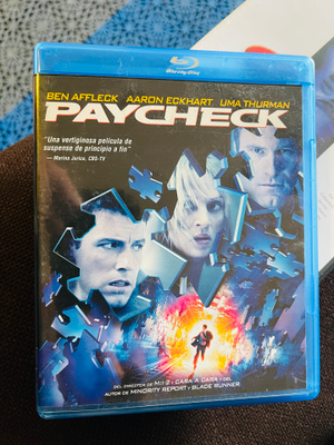 Paycheck (John Woo) Blu-ray Ben Affleck SuomiTXT