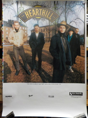 HEARTHILL - CUT UP KEIKKAJULISTE KOEVEDOS  VERY RARE