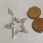 Suuri THOMAS SABO Hopea - Star charms-tähtiriipus - pikkukuva 2