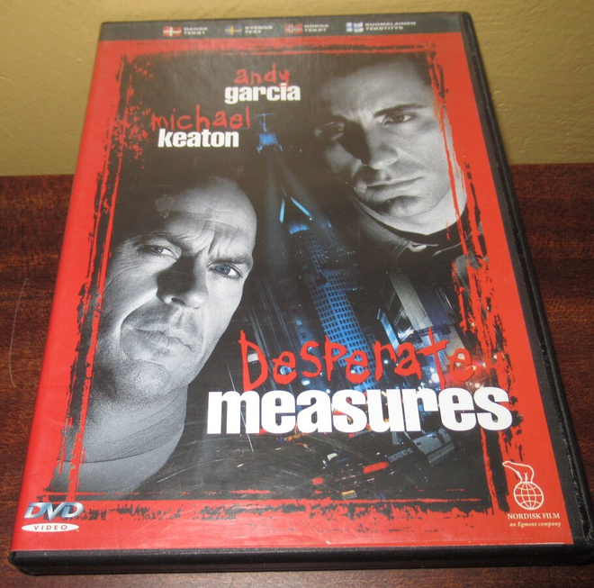 Desperate measures dvd toiminta trilleri