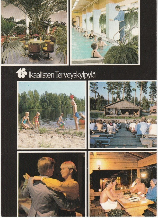 Postikortti, IKAALINEN, Terveyskylpylä,   Erikoisleima