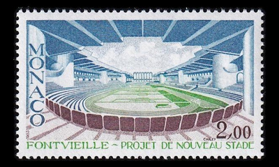 Monaco 1582 ** Fontvieillen uusi urheilustadion (1983)