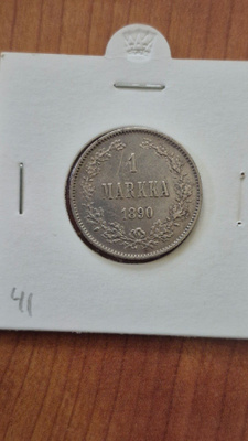 1 markka 1890, Suomi