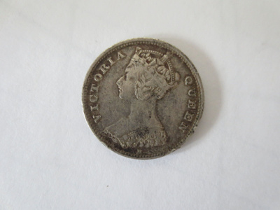 10 cents Hong Kong 1900 hopeaa
