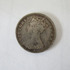 10 cents Hong Kong 1900 hopeaa - pikkukuva 1