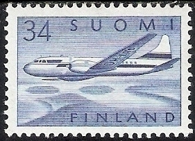 1958 M-54 Convair sininen 34 mk  LaPe 498 **