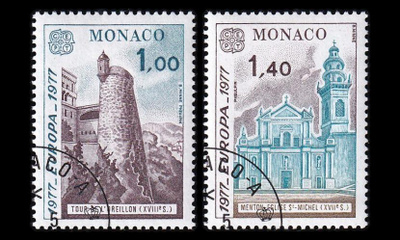 Monaco 1273-4 o Europa (1977)