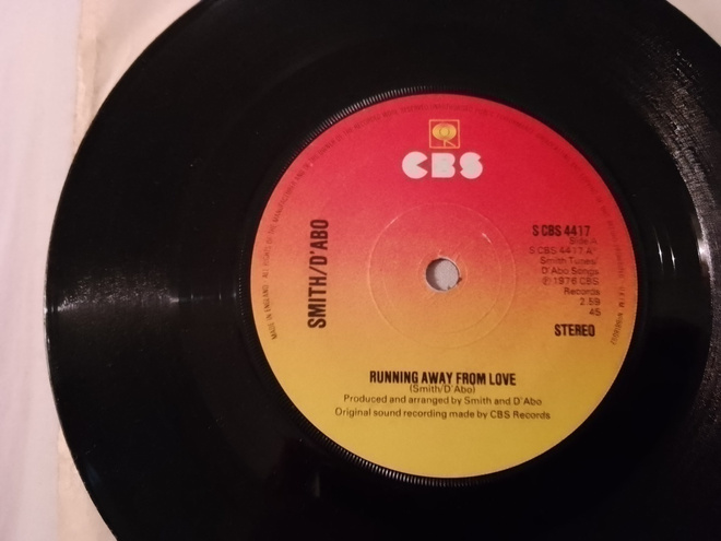 Smith/D`ABO - Running away from love 7"