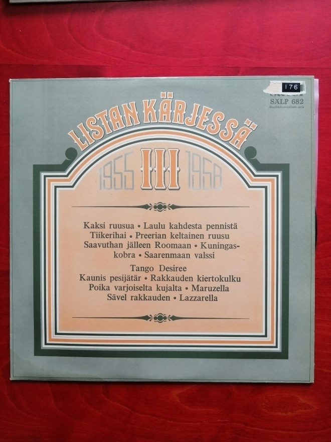 Listan kärjessä 1955-1958