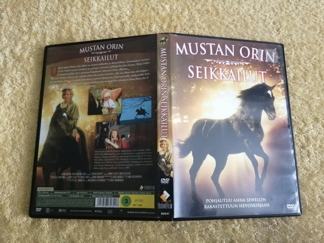 MUSTAN ORIN SEIKKAILUT DVD
