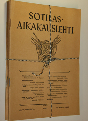 Sotilasaikakauslehti 1-6/1950 (vuosikerta) : Upseeriliito...