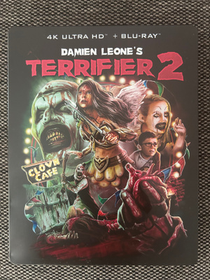 Terrifier 2 2022 Cinedigem Import Steelbook 4K UHD+BLURAY