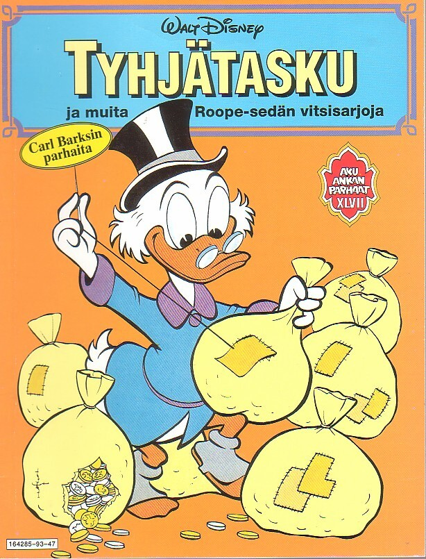 Aku Ankan parhaat XLVII - TYHJÄTASKU (1-painos)
