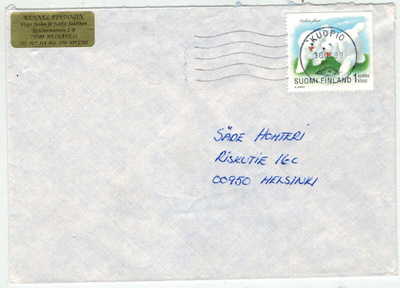 1998 koranpentuja bichon frise kirje