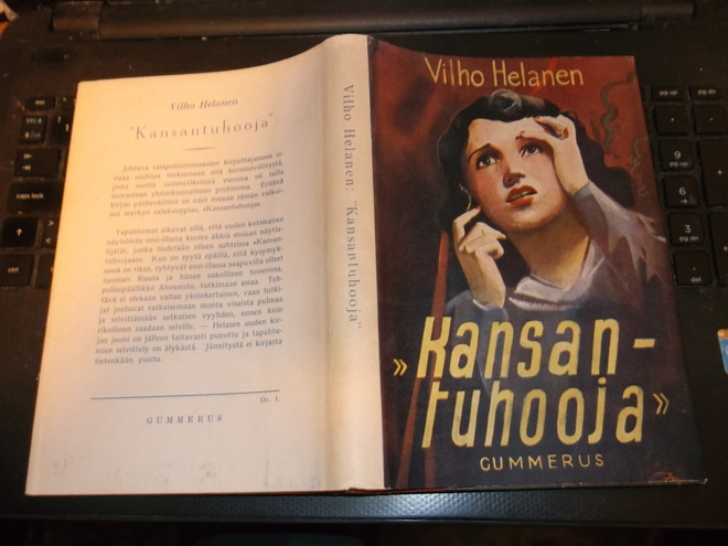 Helanen Vilho : Kansantuhooja ( 2 p. 1951 ) Sis.postikulut