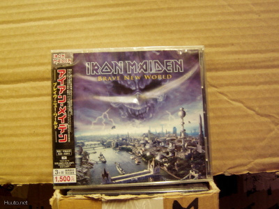 IRON MAIDEN - BRAVE NEW WORLD CD UUSI JAPANI