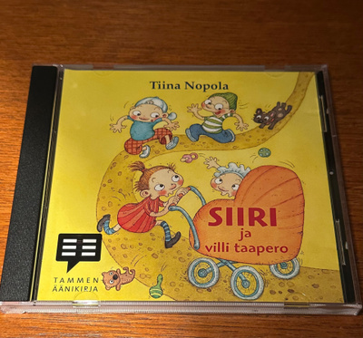 Tiina Nopola: Siiri ja villi taapero – Tammen äänikirja CD