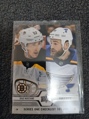 Brad Marchand/Ryan O'Reilly - UD sereis 1 checklist 101-200