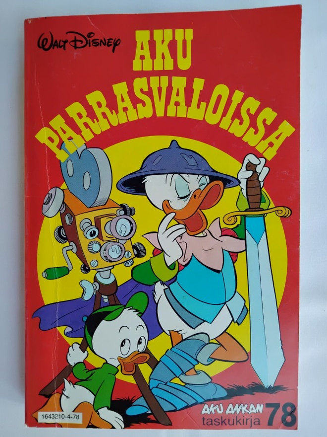 Aku parrasvaloissa - Aku Ankka taskukirja 78 (1.p)