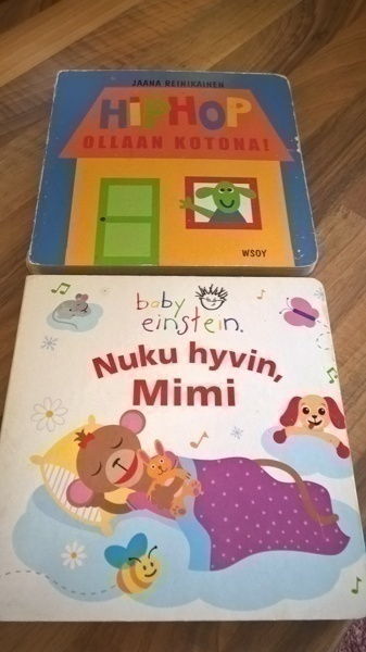Nuku hyvin Mimi JA Hiphop ollaan kotona - Katselukirjat 2kpl
