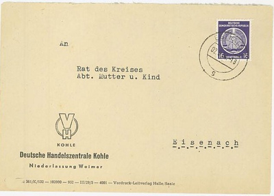 DDR Dienst Mi 7 (2.9.54) yksin kuorella