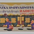"O.Y. SUOMEN YLEISRADIO A.B."-KULKEMATON MAINOSKORTTI - pikkukuva 1