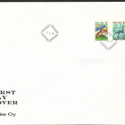 Pun. risti 1966 FDC:t (LAPE 608-610) - kahdella kuorella - pikkukuva 1