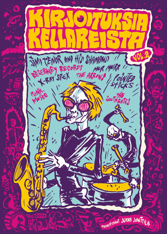 Kirjoituksia Kellareista Vol. 2 musiikkifanzine kirjana